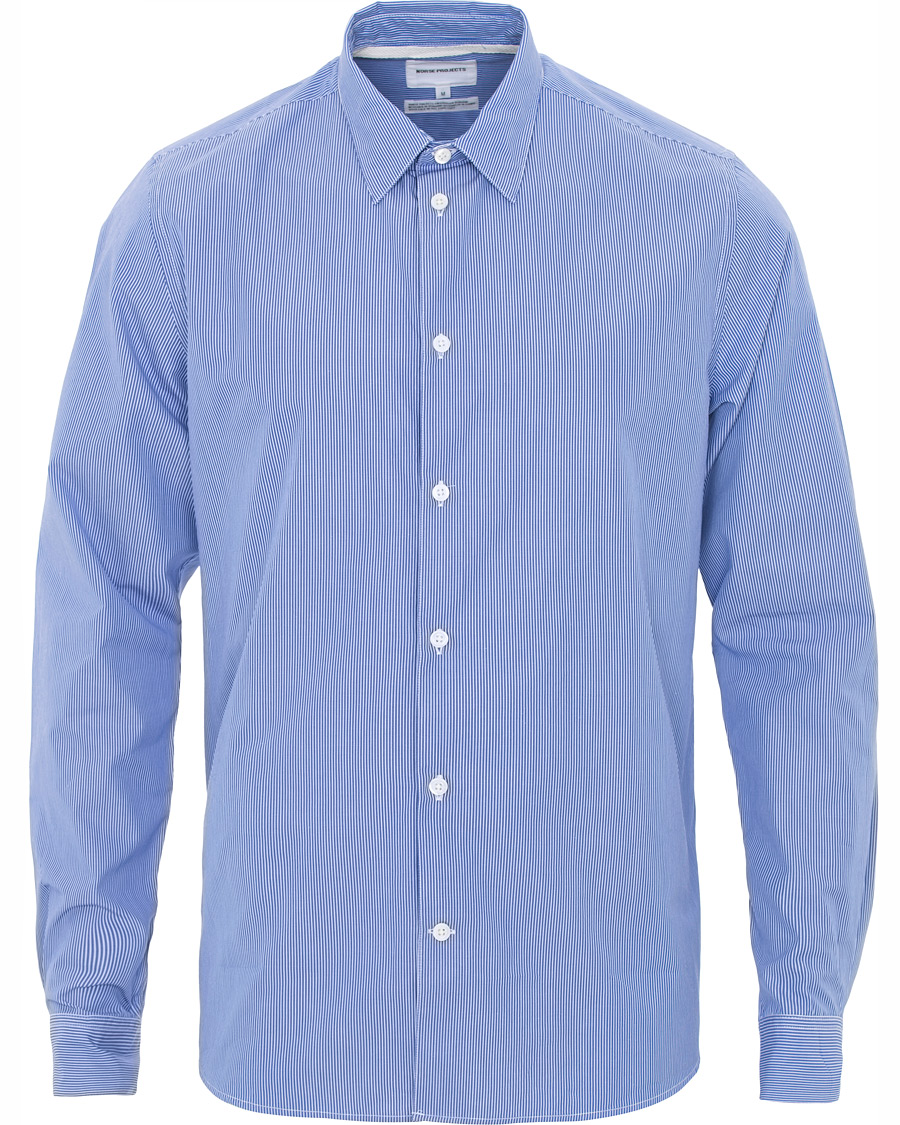 Herren | Hemden | Norse Projects | Hans Classic Striped Shirt Navy