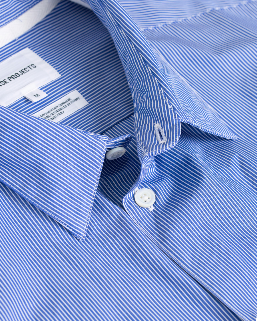 Herren | Hemden | Norse Projects | Hans Classic Striped Shirt Navy