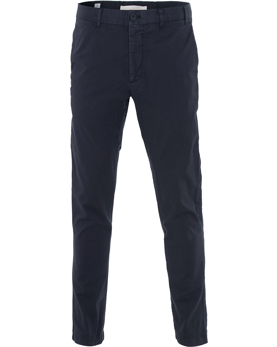 Herren | Hosen | Norse Projects | Aros Slim Light Stretch Chinos Dark Navy