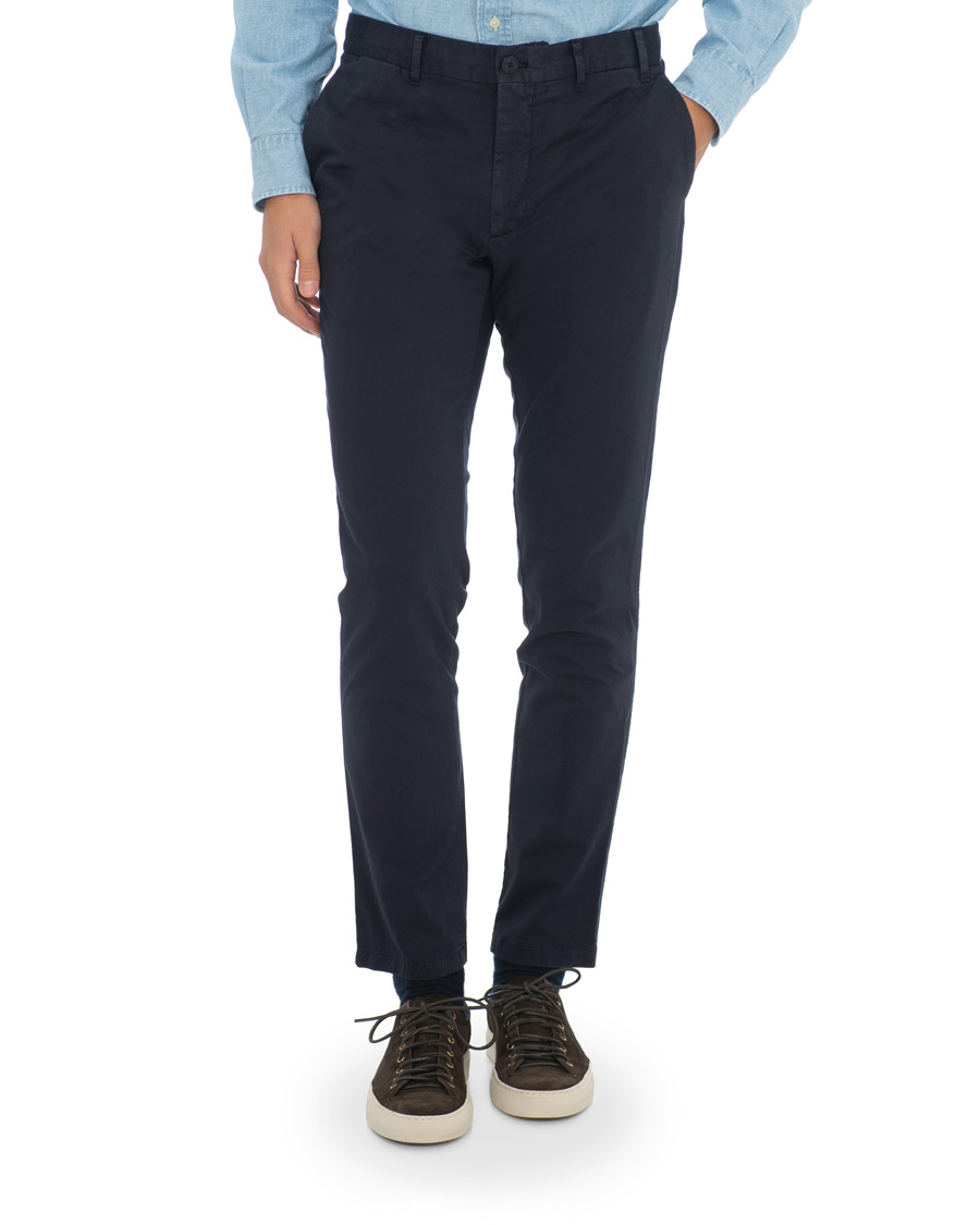 Herren | Hosen | Norse Projects | Aros Slim Light Stretch Chinos Dark Navy