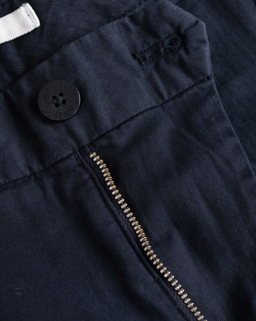Herren | Hosen | Norse Projects | Aros Slim Light Stretch Chinos Dark Navy