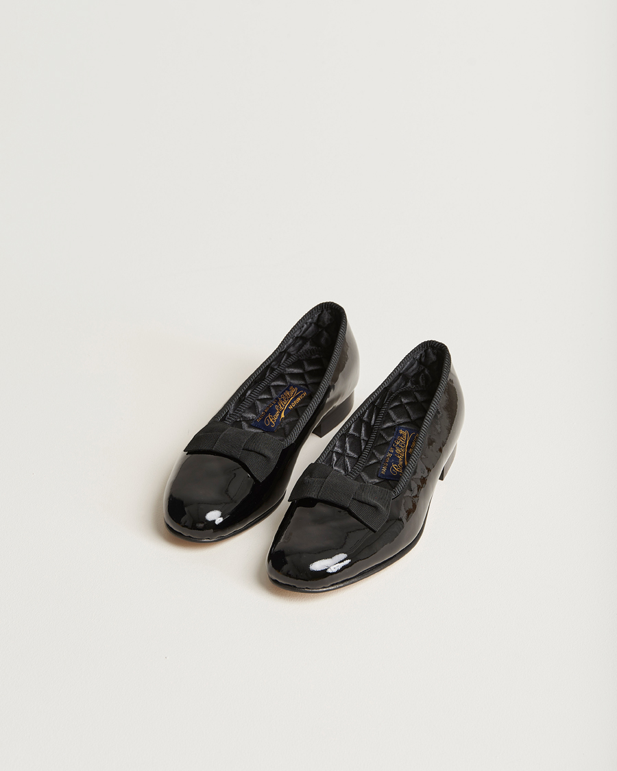Herren | Bowhill & Elliott Opera Patent Leather Pumps Black | Bowhill & Elliott | Opera Patent Leather Pumps Black