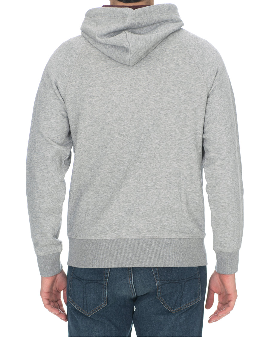 Herren | Pullover | GANT | Graphic Sweat Hoodie Grey Melange