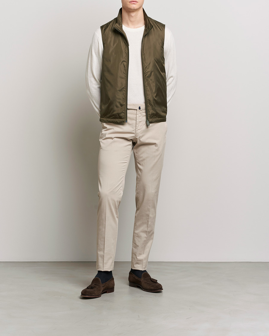 Herren | Westen | Aspesi | Vernes Nylon Gilet Dark Military