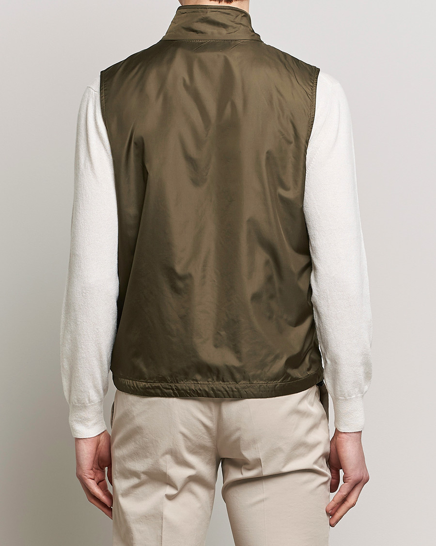 Herren | Westen | Aspesi | Vernes Nylon Gilet Dark Military