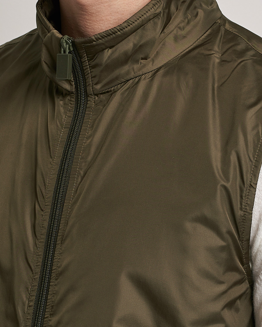 Herren | Westen | Aspesi | Vernes Nylon Gilet Dark Military