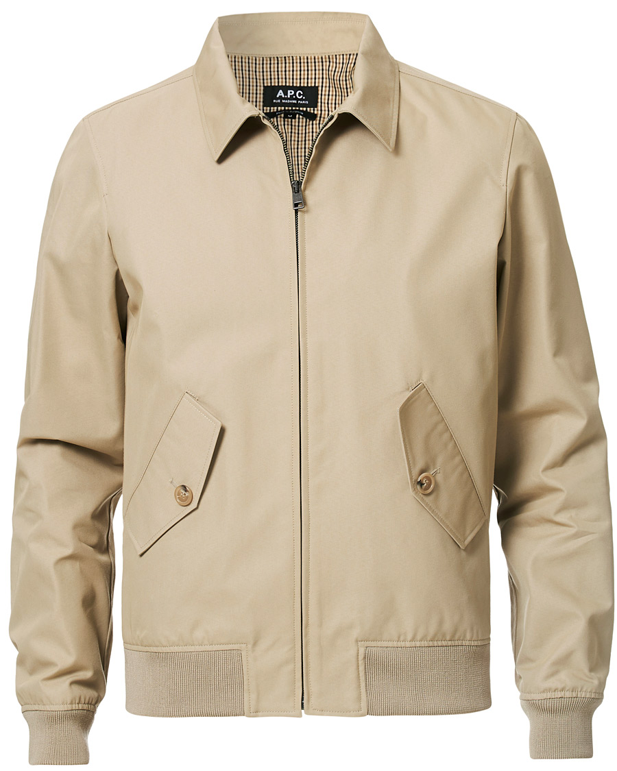 Herren | Jacken | A.P.C. | Gaspard Blouson Jacket Beige