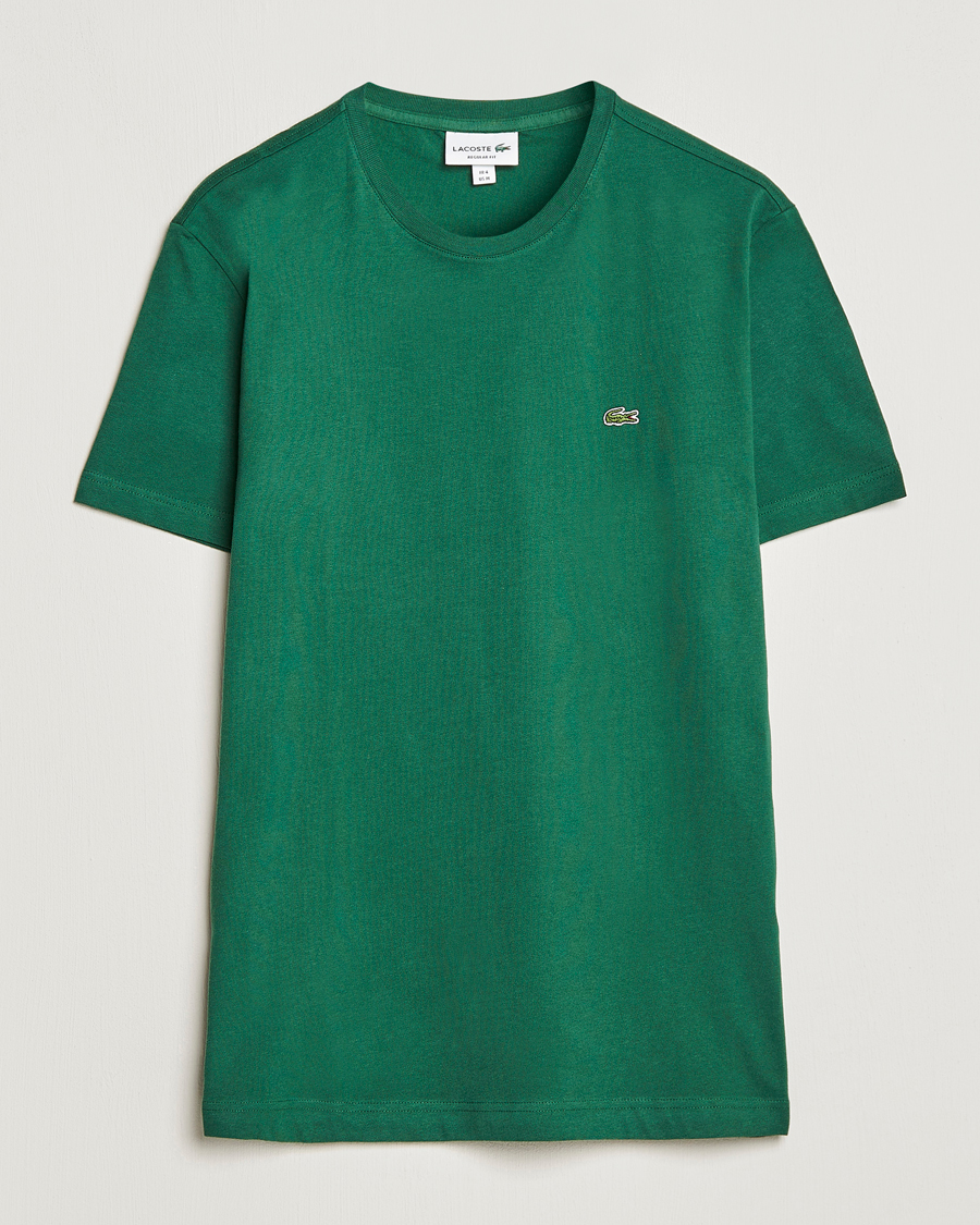 Herren | T-Shirts | Lacoste | Crew Neck T-Shirt Green