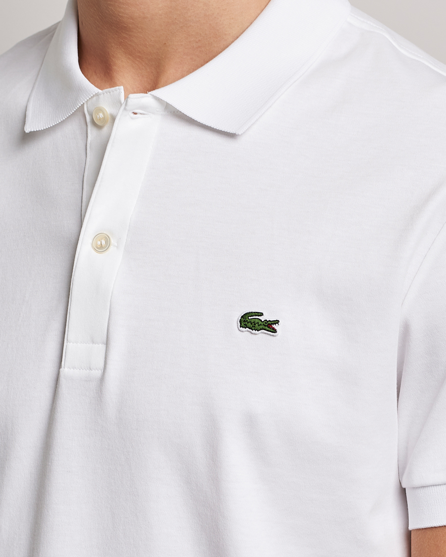 Herren | Poloshirts | Lacoste | Pima Cotton Interlock Polo White