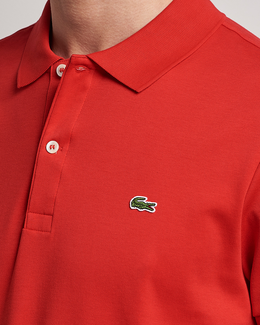 Herren | Poloshirts | Lacoste | Pima Interlock Piké Red