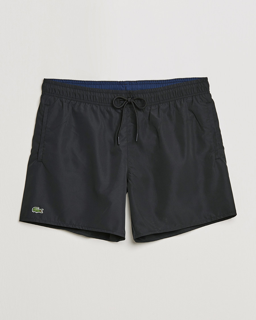 Herren | Badehosen | Lacoste | Bathingtrunks Black