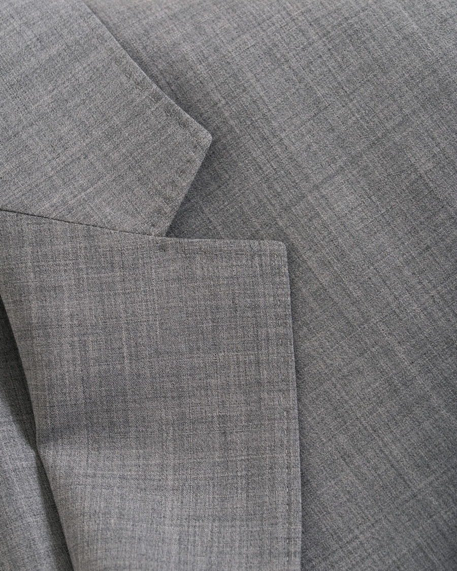 Herren | Anzüge | Z Zegna | Techmerino Washable Wool Suit Light Grey