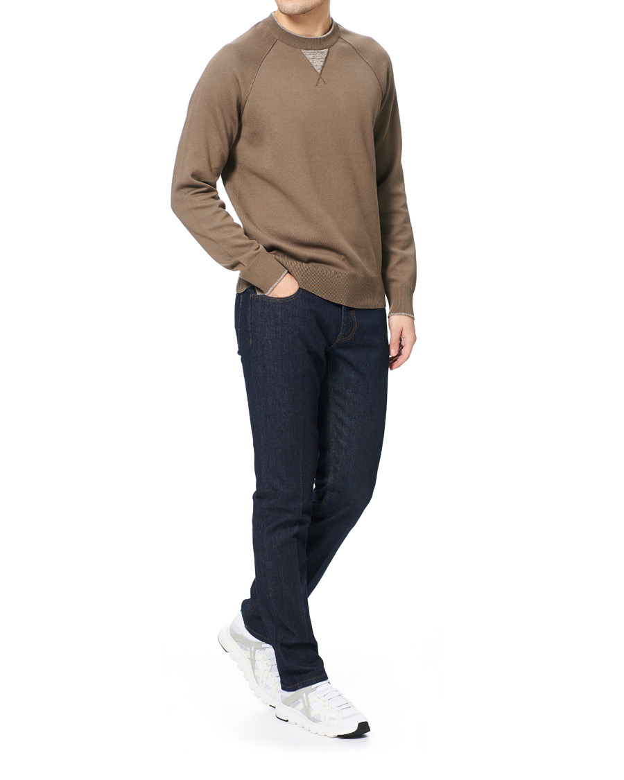 Herren | Z Zegna Techmerino Sock Sneaker White | Z Zegna | Techmerino Sock Sneaker White