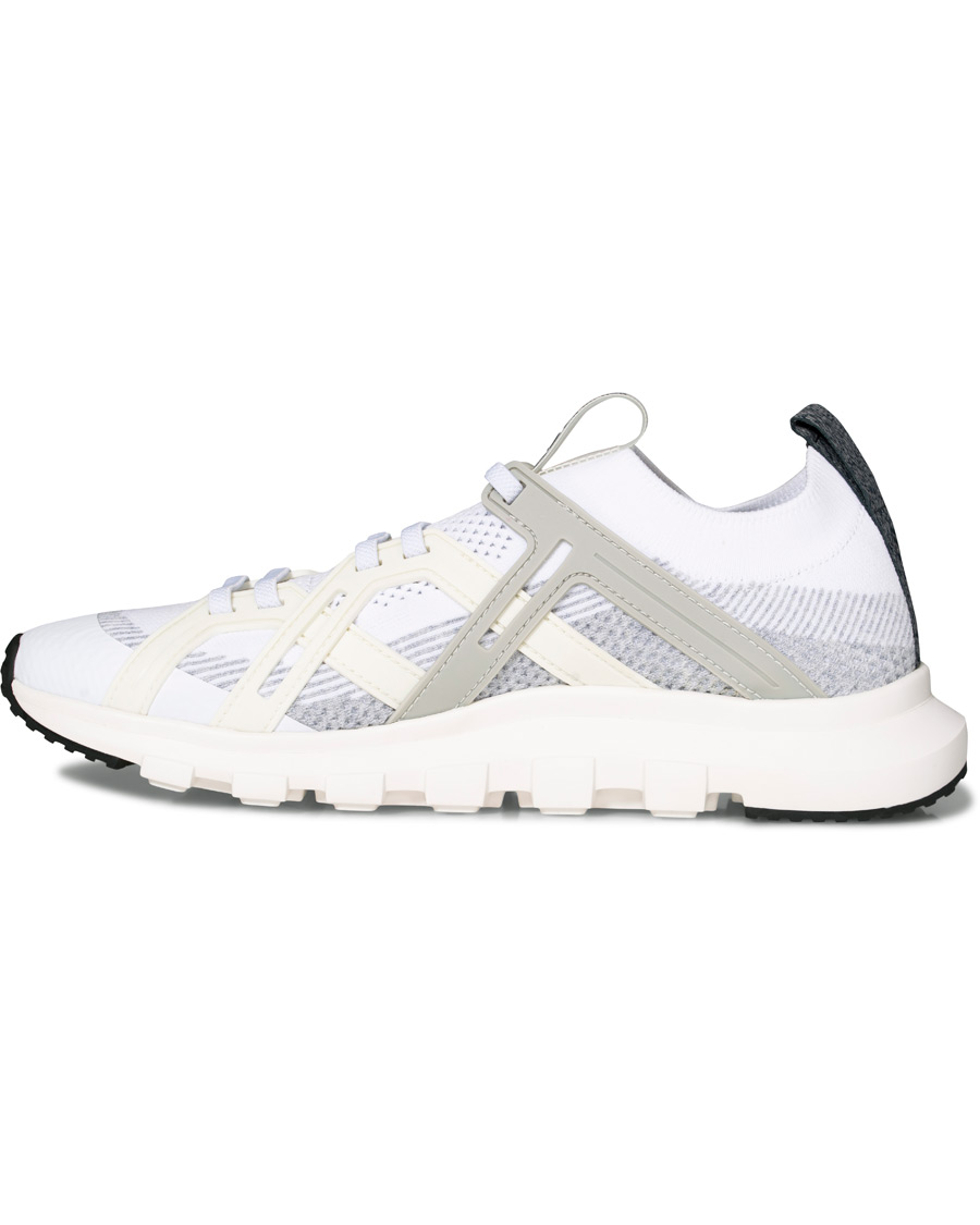 Herren | Z Zegna Techmerino Sock Sneaker White | Z Zegna | Techmerino Sock Sneaker White