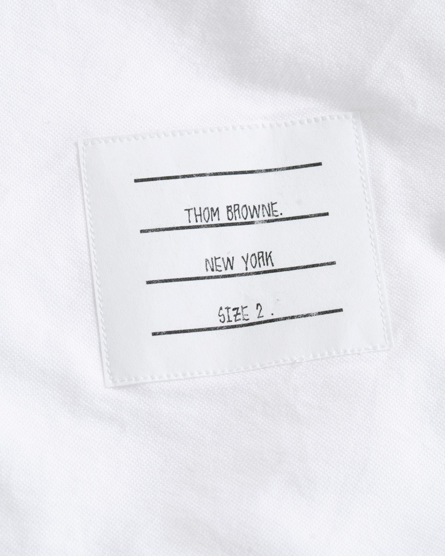 Herren | Hemden | Thom Browne | Contrast Oxford Button Down Shirt White