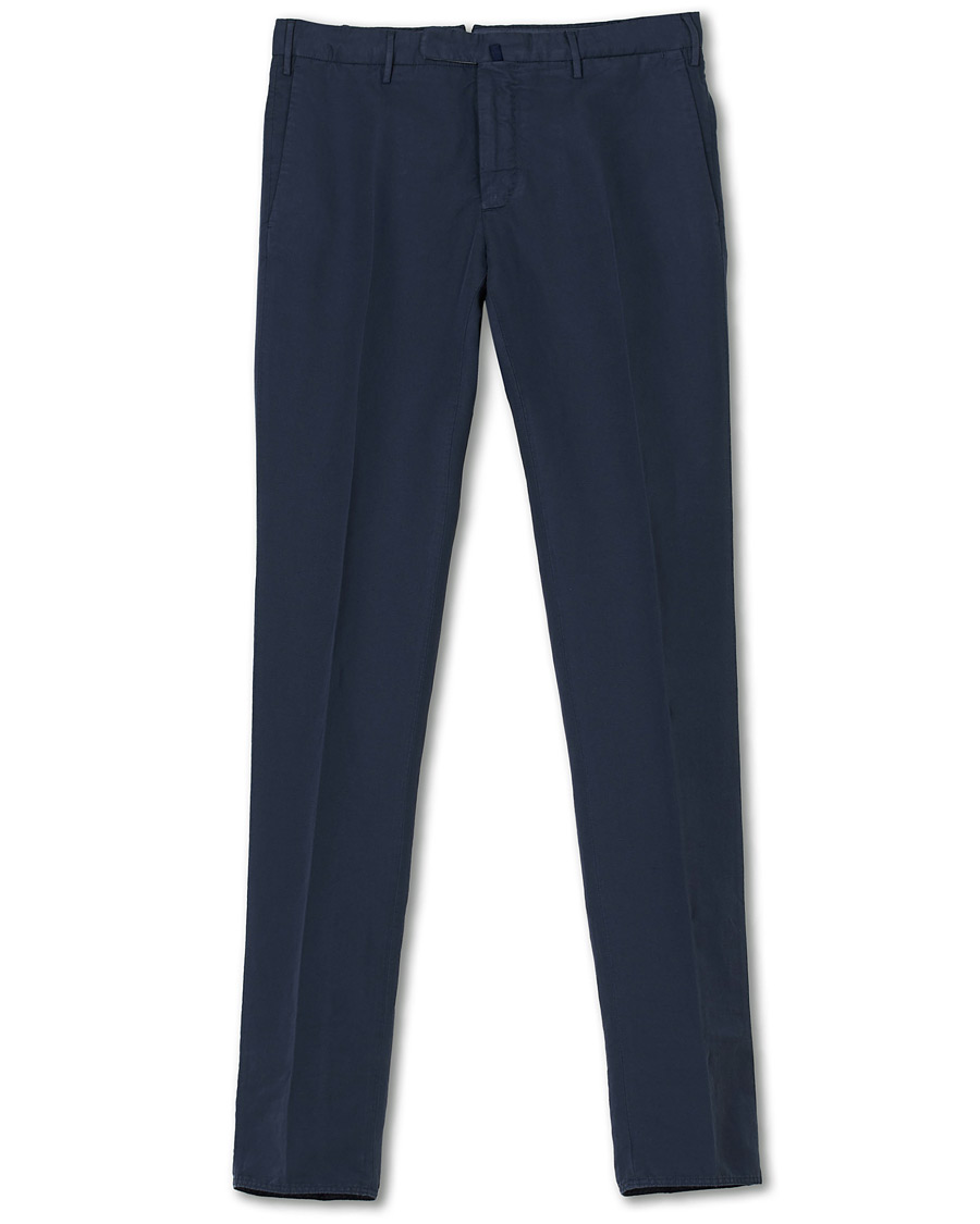 Herren | Hosen | Incotex | Slim Fit Chinolino Trousers Navy