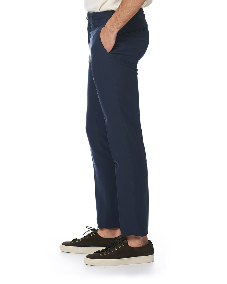 Herren | Hosen | Incotex | Slim Fit Chinolino Trousers Navy