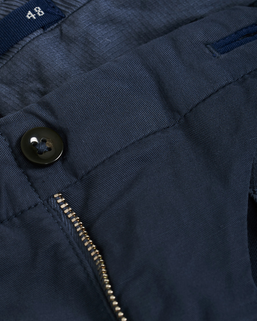 Herren | Hosen | Incotex | Slim Fit Chinolino Trousers Navy