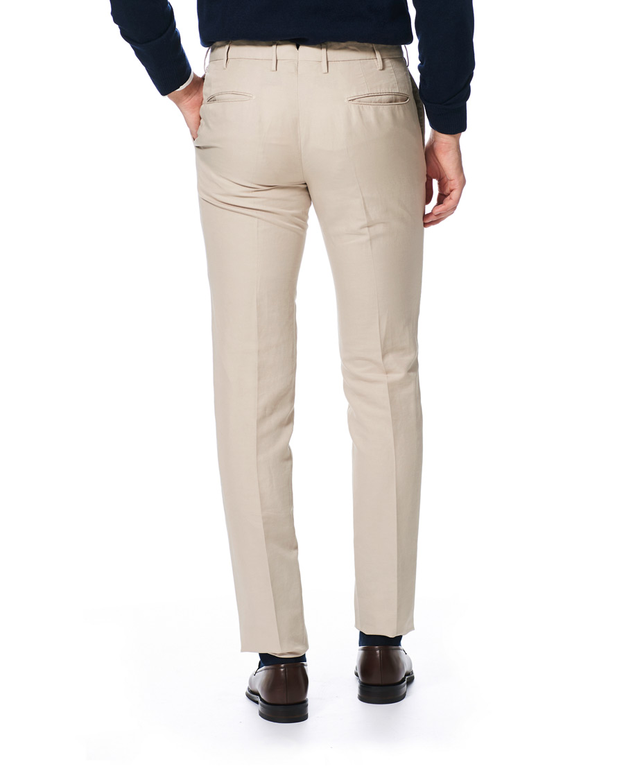 Herren | Hosen | Incotex | Slim Fit Chinolino Trousers Beige