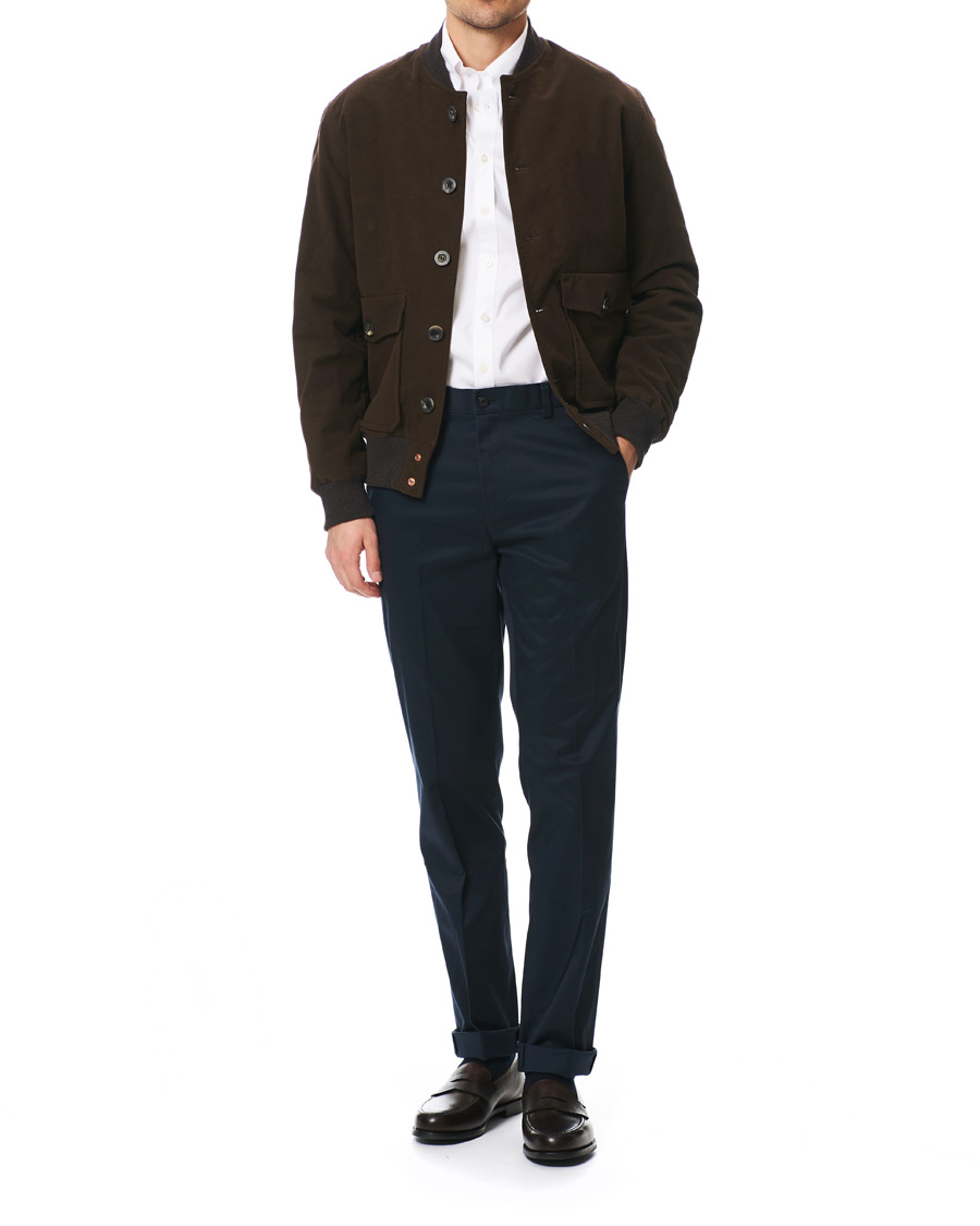 Herren | Hosen | Brooks Brothers | Milano Stretch Chino Navy