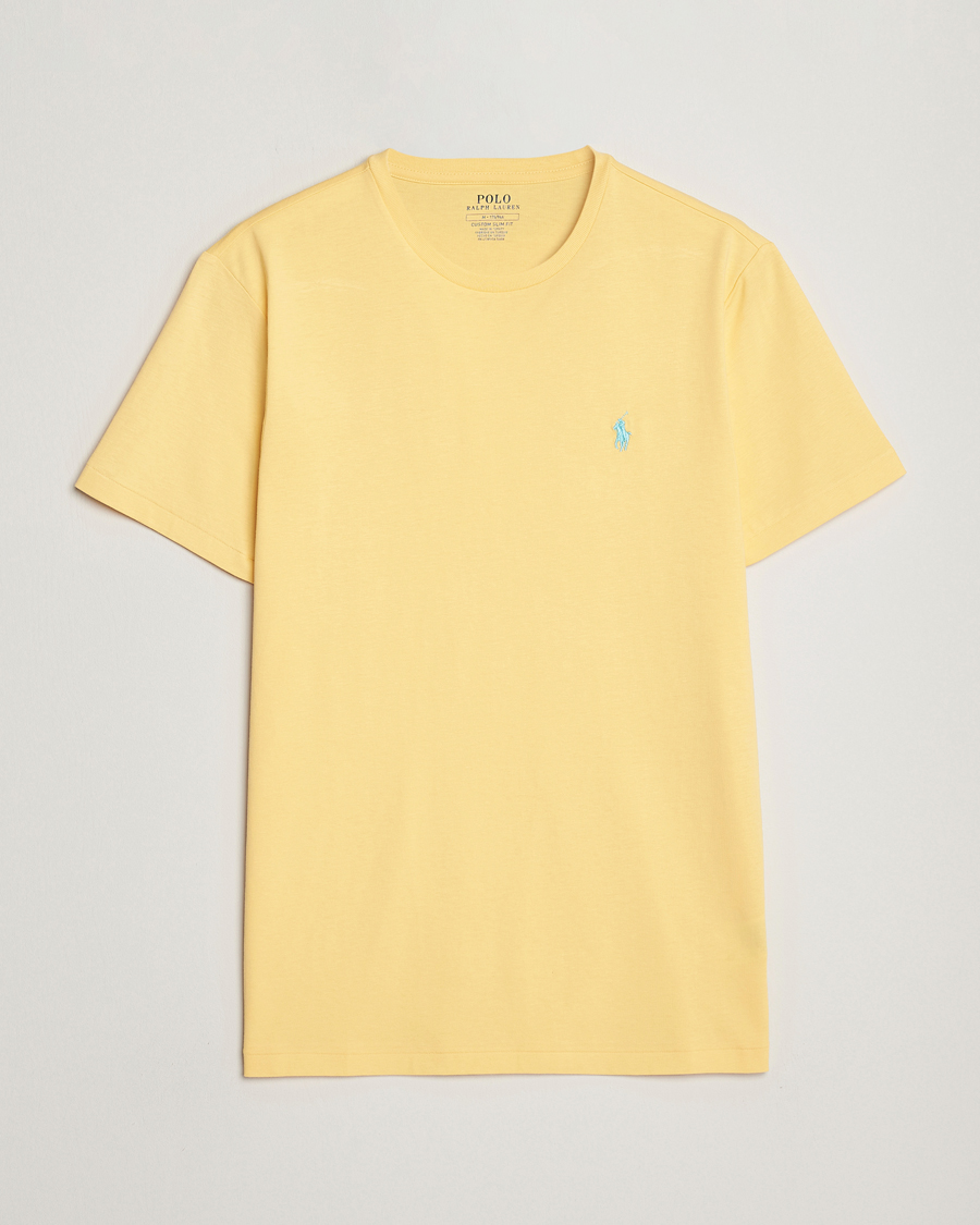 Herren | T-Shirts | Polo Ralph Lauren | Crew Neck T-shirt Corn Yellow