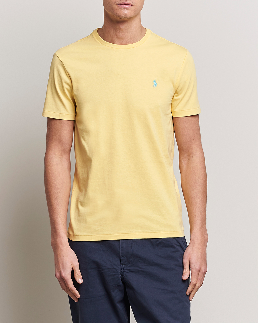 Herren | T-Shirts | Polo Ralph Lauren | Crew Neck T-shirt Corn Yellow