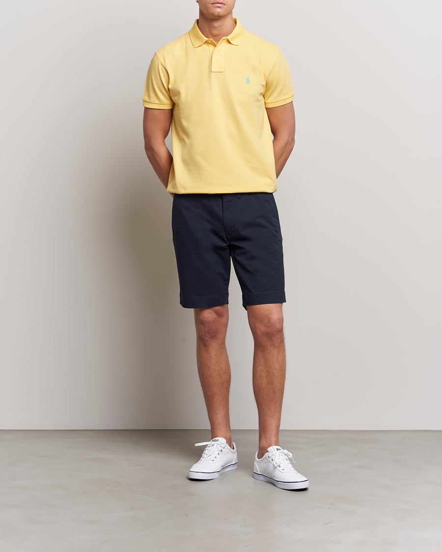 Herren | Poloshirts | Polo Ralph Lauren | Custom Slim Fit Polo Corn Yellow