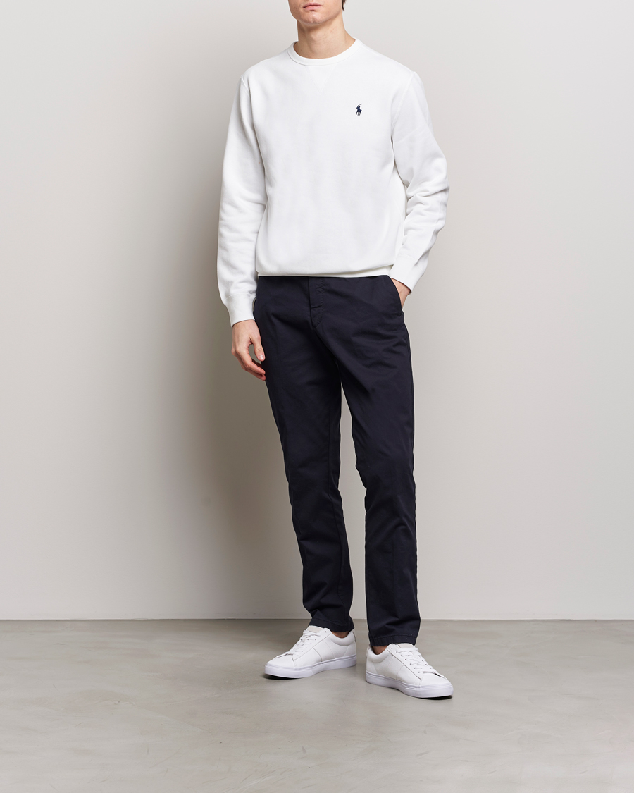 Herren | Pullover | Polo Ralph Lauren | Crew Neck Sweatshirt White
