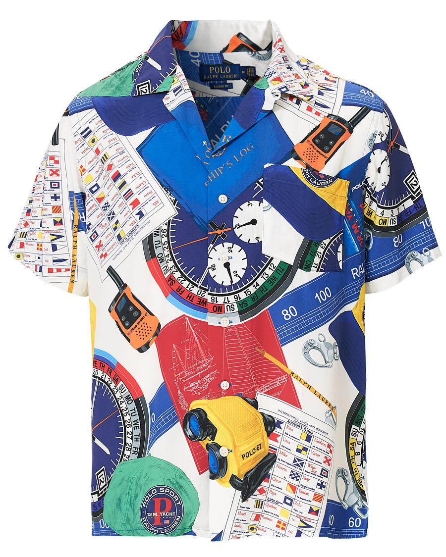 Herren | Hemden | Polo Ralph Lauren | Printed Short Sleeve Camp Collar Shirt Rayson