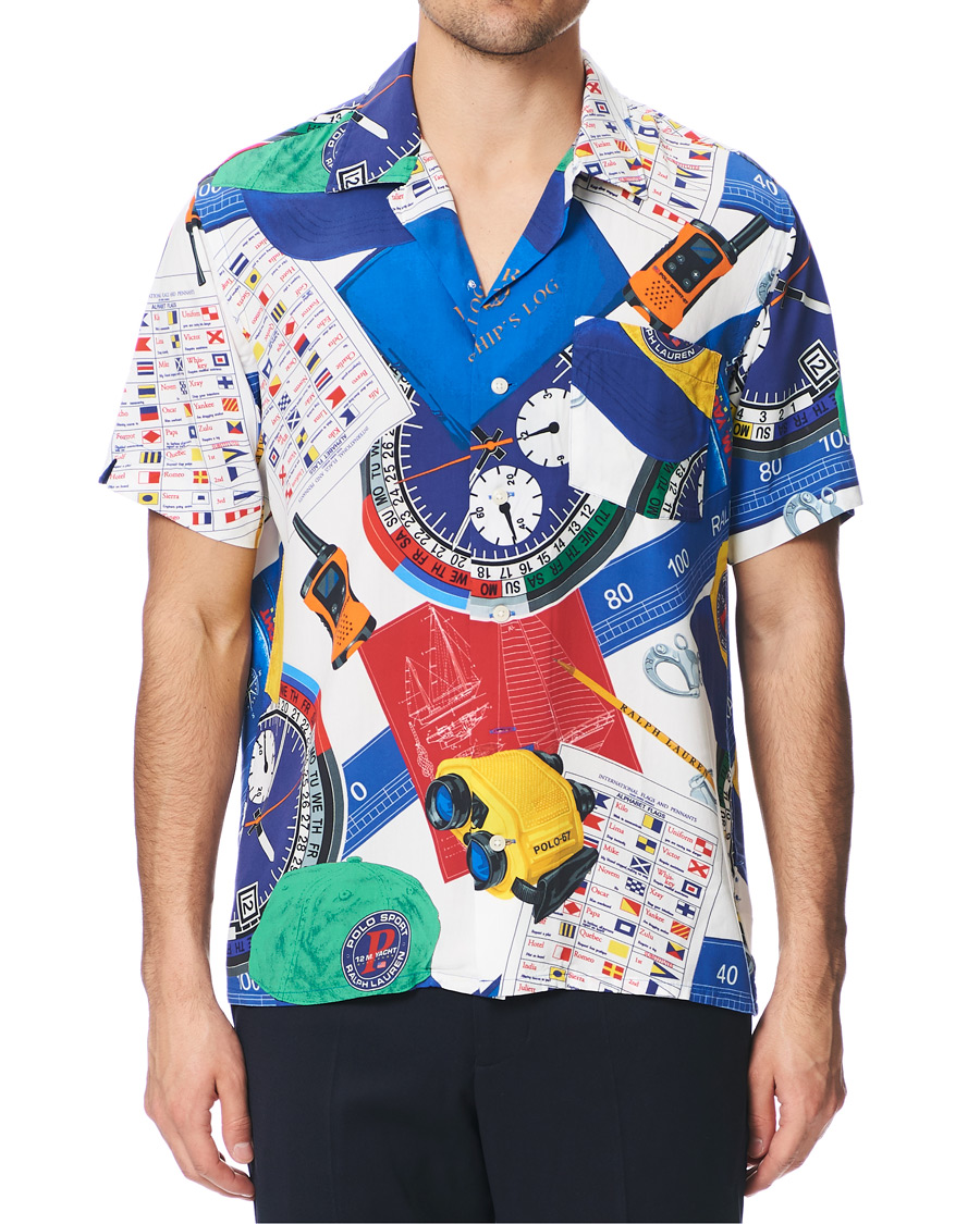 Herren | Hemden | Polo Ralph Lauren | Printed Short Sleeve Camp Collar Shirt Rayson