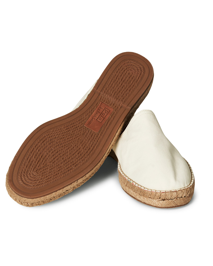 Herren | Polo Ralph Lauren Cevio Washed Canvas Espandrilles Creme | Polo Ralph Lauren | Cevio Washed Canvas Espandrilles Creme