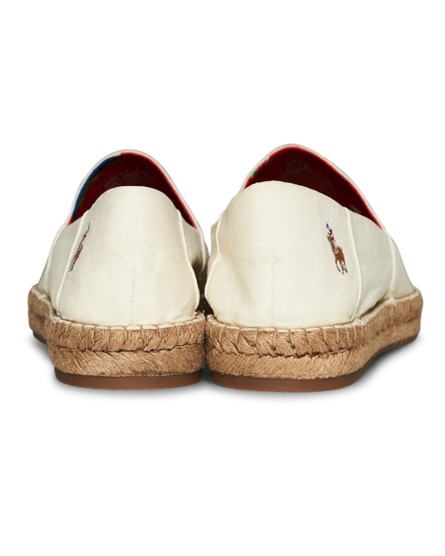 Herren | Polo Ralph Lauren Cevio Washed Canvas Espandrilles Creme | Polo Ralph Lauren | Cevio Washed Canvas Espandrilles Creme