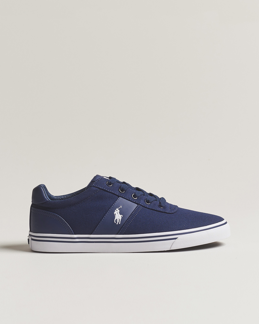 Herren | Polo Ralph Lauren Hanford Canvas Sneaker Newport Navy | Polo Ralph Lauren | Hanford Canvas Sneaker Newport Navy