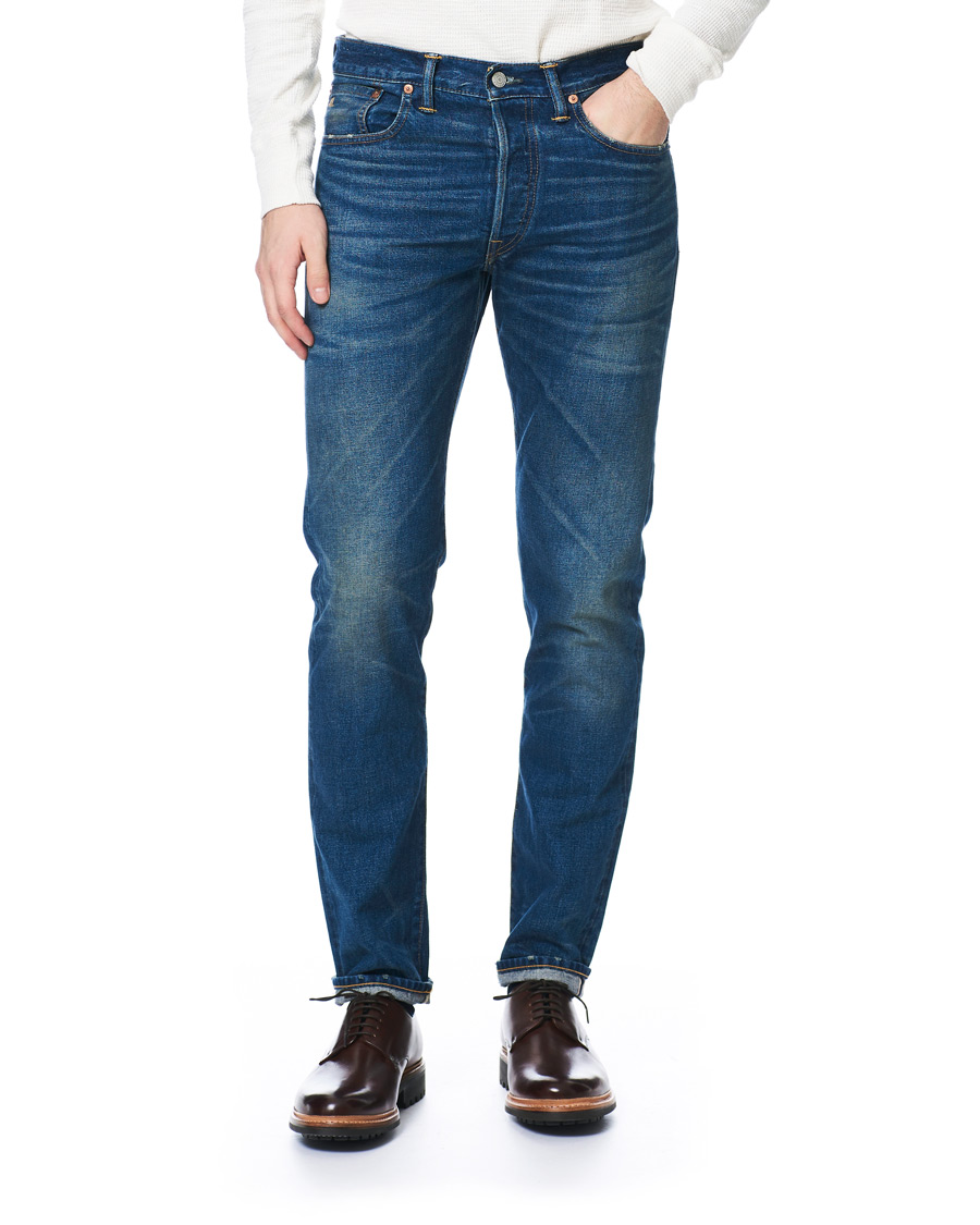 Herren | Jeans | RRL | Slim Narrow Selvedge Jeans Grandfalls Wash