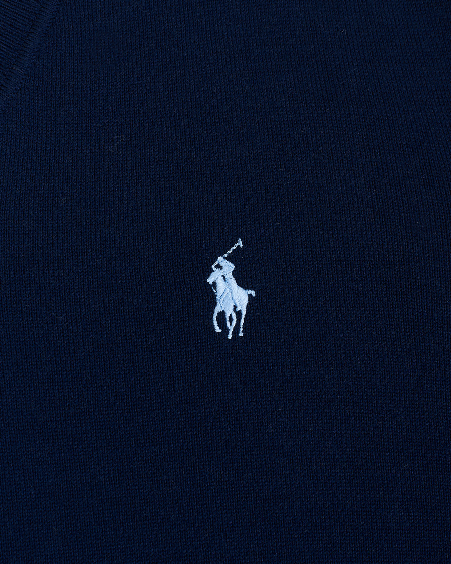 Herren | Pullover | Polo Ralph Lauren Golf | Merino Wool Sweater French Navy