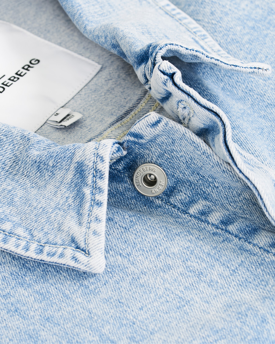 Herren | Jacken | J.Lindeberg | Cam Epic Denim Jacket Light Wash