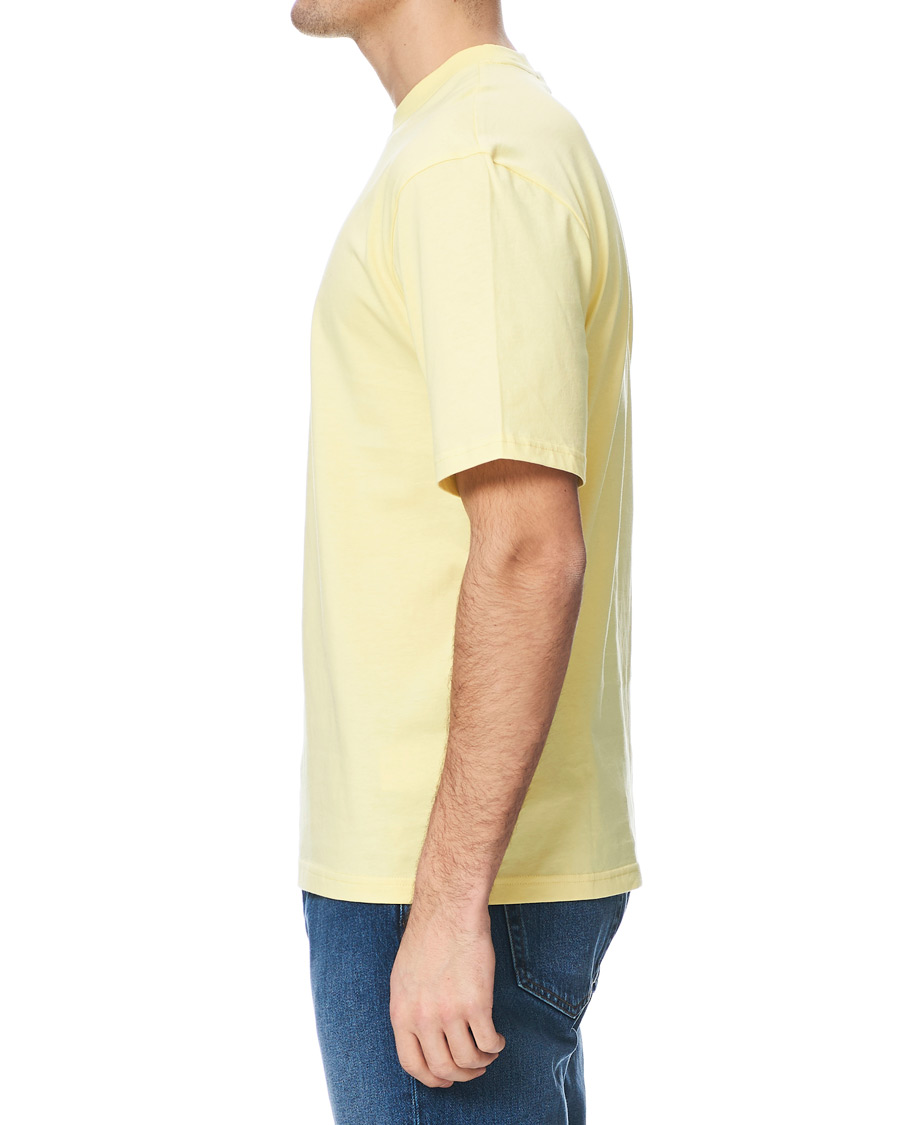 Herren | T-Shirts | J.Lindeberg | Dale Distinct Future Archive Crew Neck Tee Yellow