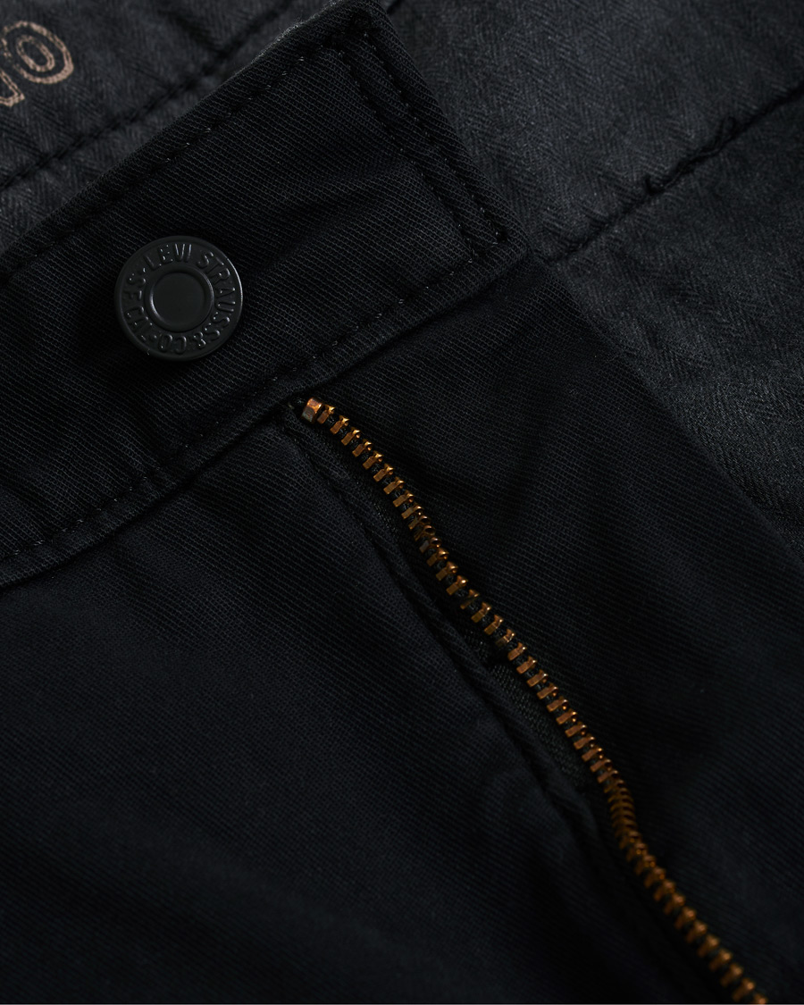 Herren | Hosen | Levi's | Garment Dyed Stretch Chino Mineral Black