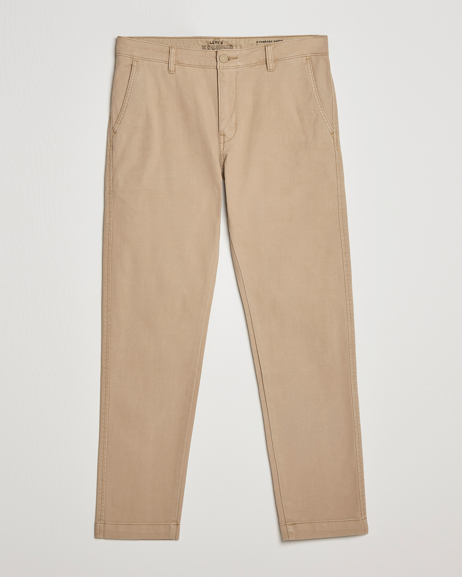 Herren | Hosen | Levi's | Garment Dyed Stretch Chino Beige