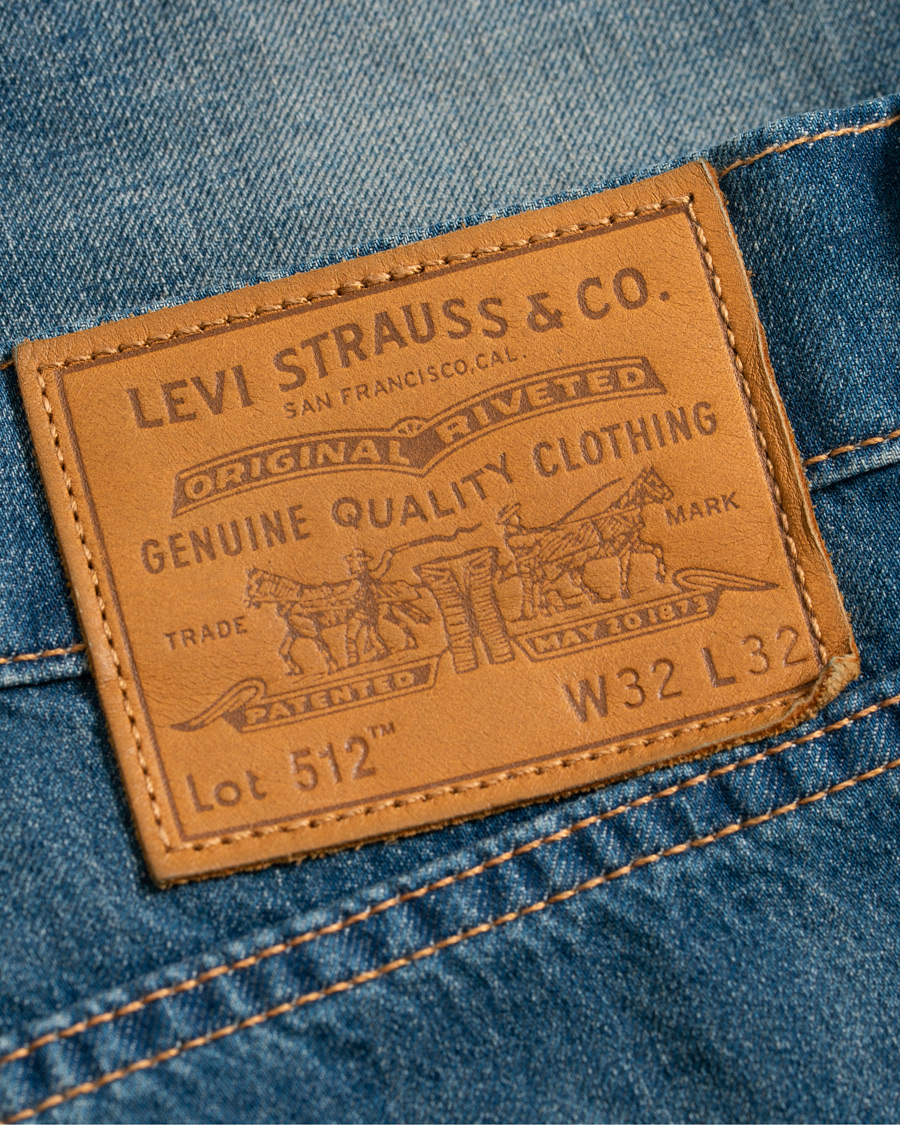 Herren | Jeans | Levi's | 512 Fit Stretch Jeans Cioccolato Cool