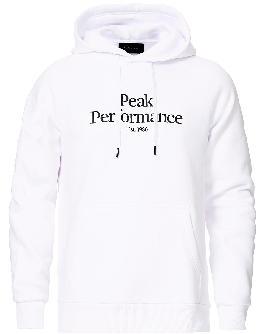 Herren | Pullover | Peak Performance | Original Logo Hoodie White