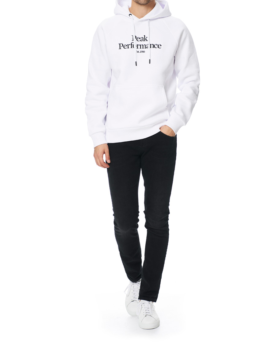 Herren | Pullover | Peak Performance | Original Logo Hoodie White