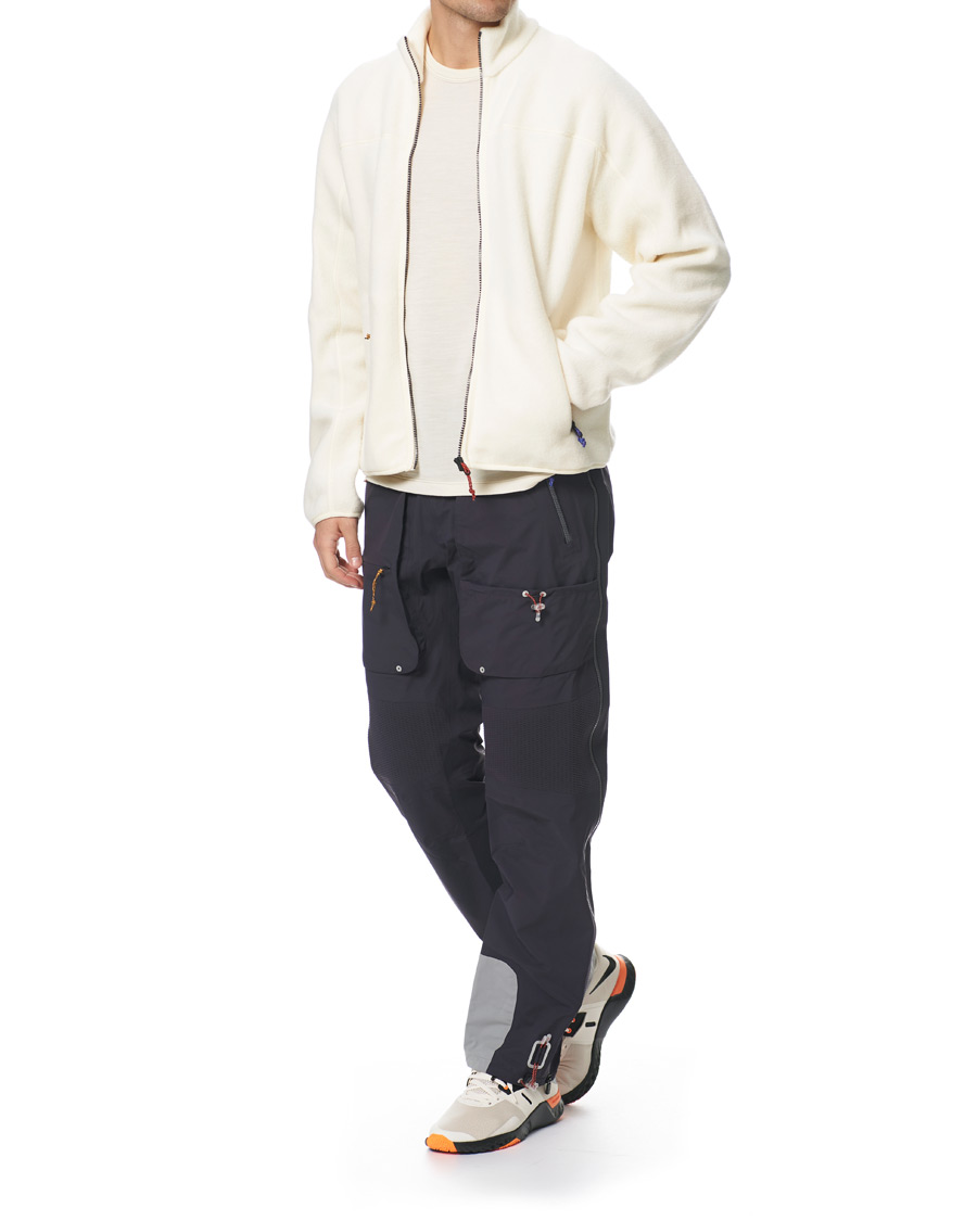 Herren | Pullover | Peak Performance | Ben Gorham Fleece Full Zip Off White