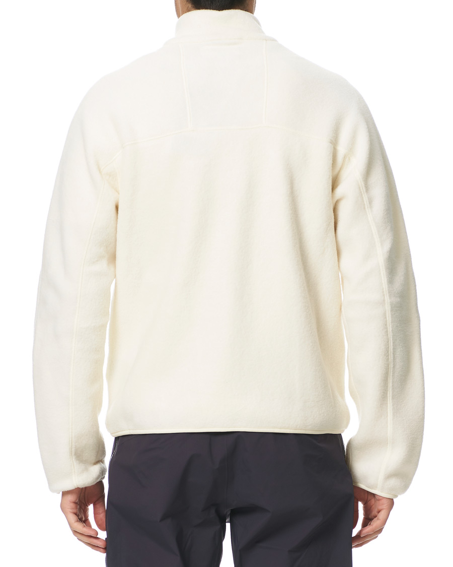 Herren | Pullover | Peak Performance | Ben Gorham Fleece Full Zip Off White