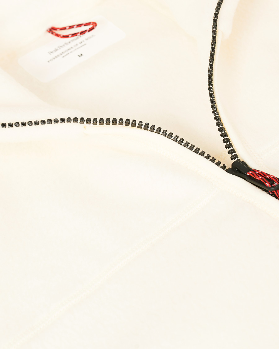 Herren | Pullover | Peak Performance | Ben Gorham Fleece Full Zip Off White