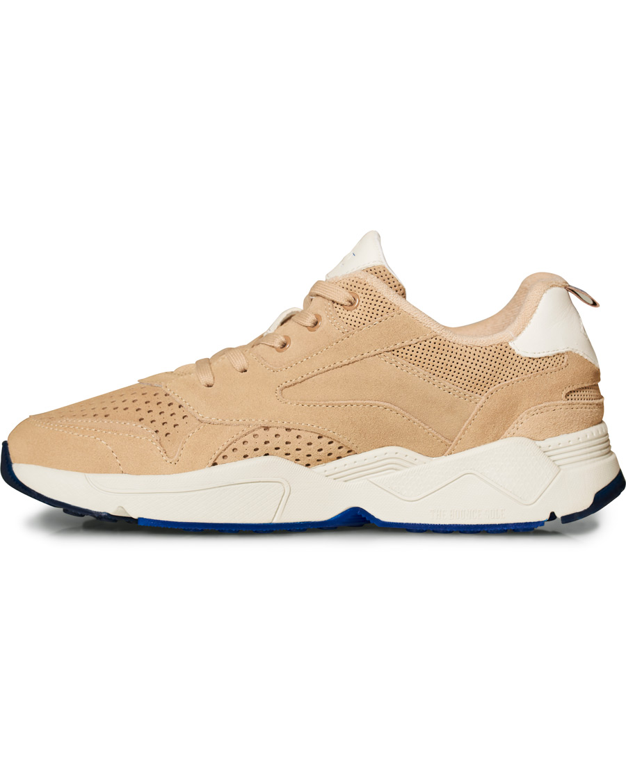 Herren | GANT Nicewill Perforated Sneaker Sand Suede | GANT | Nicewill Perforated Sneaker Sand Suede