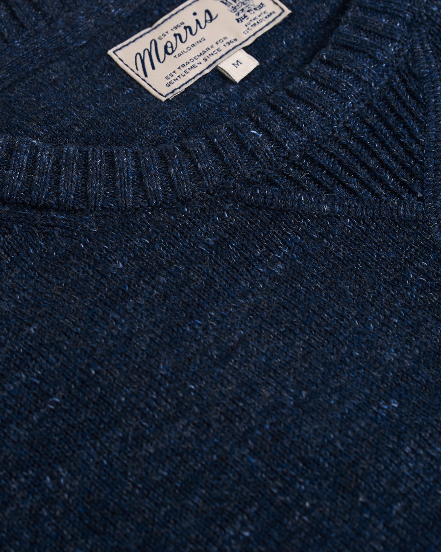 Herren | Pullover | Morris | Leron Knitted O-Neck Navy