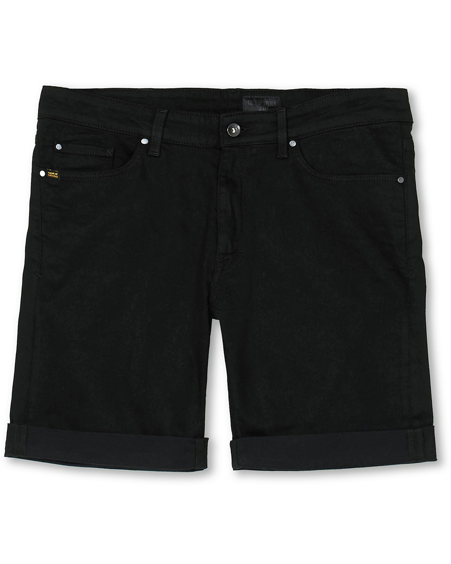 Herren | Shorts | Tiger of Sweden Jeans | Ash Stretch Forever Shorts Black