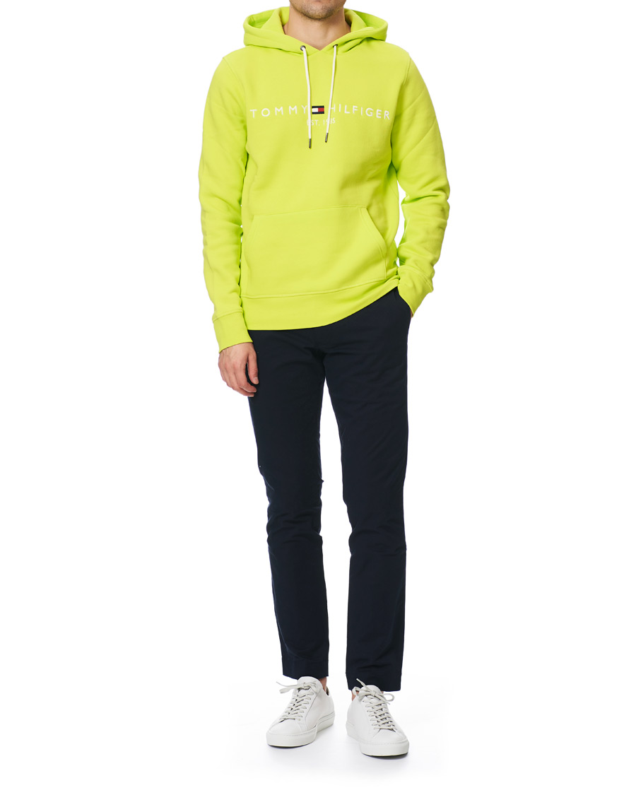 Herren | Pullover | Tommy Hilfiger | Logo Hoodie Lemon Lime