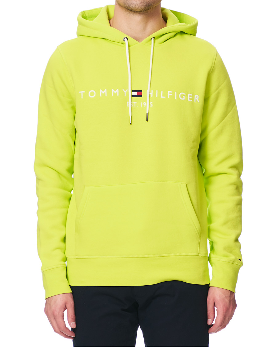 Herren | Pullover | Tommy Hilfiger | Logo Hoodie Lemon Lime